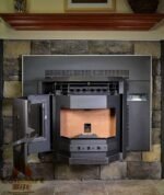 ComfortBilt HP22I 2,800 sq. ft. Pellet Stove Fireplace Insert 47 lb Hopper Capacity Black New