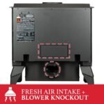 Ashley Hearth AW2020E-P EPA Certified 2,000 sq. ft. Wood Stove New