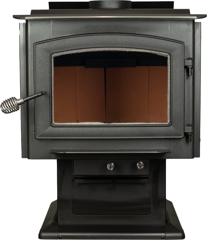 AW3200E-P-1712257949653 Ashley Hearth AW3200E-P EPA Certified 3,200 sq. ft. Large Pedestal Wood Stove with Blower New