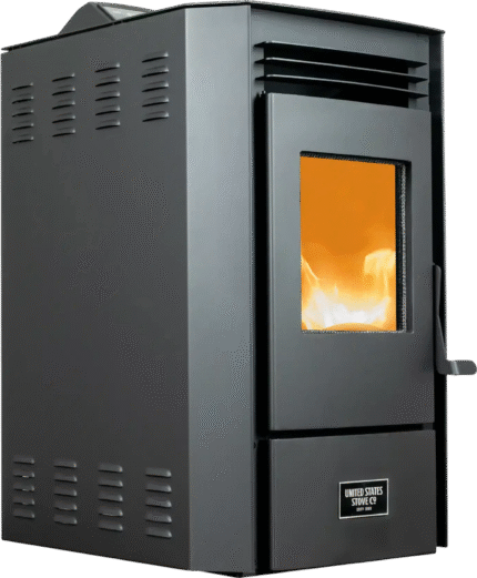 US Stove US5513-W Pellet Stove 1,800 sq. ft. 40 lb Hopper with WiFi Connect New